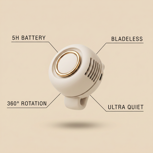 lumnix™ clip-on fan