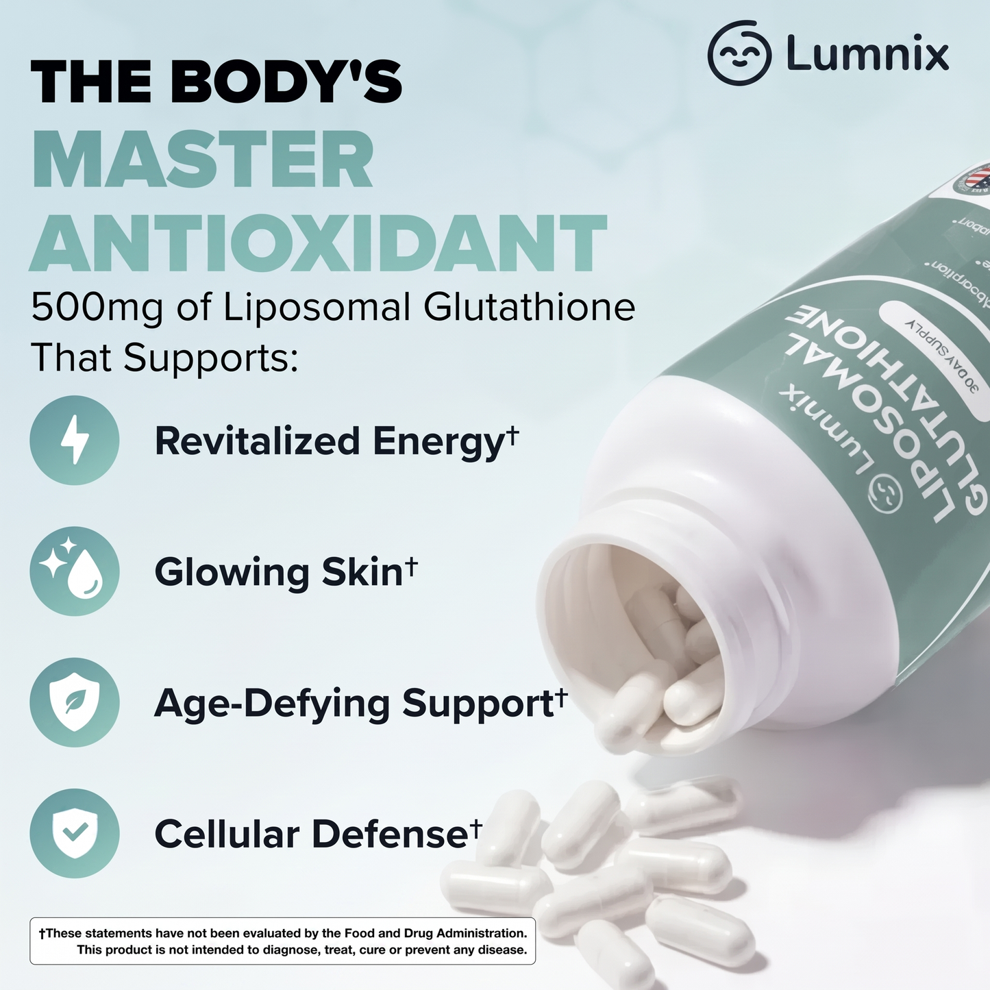 Lumnix™ Liposomal Glutathione Capsules